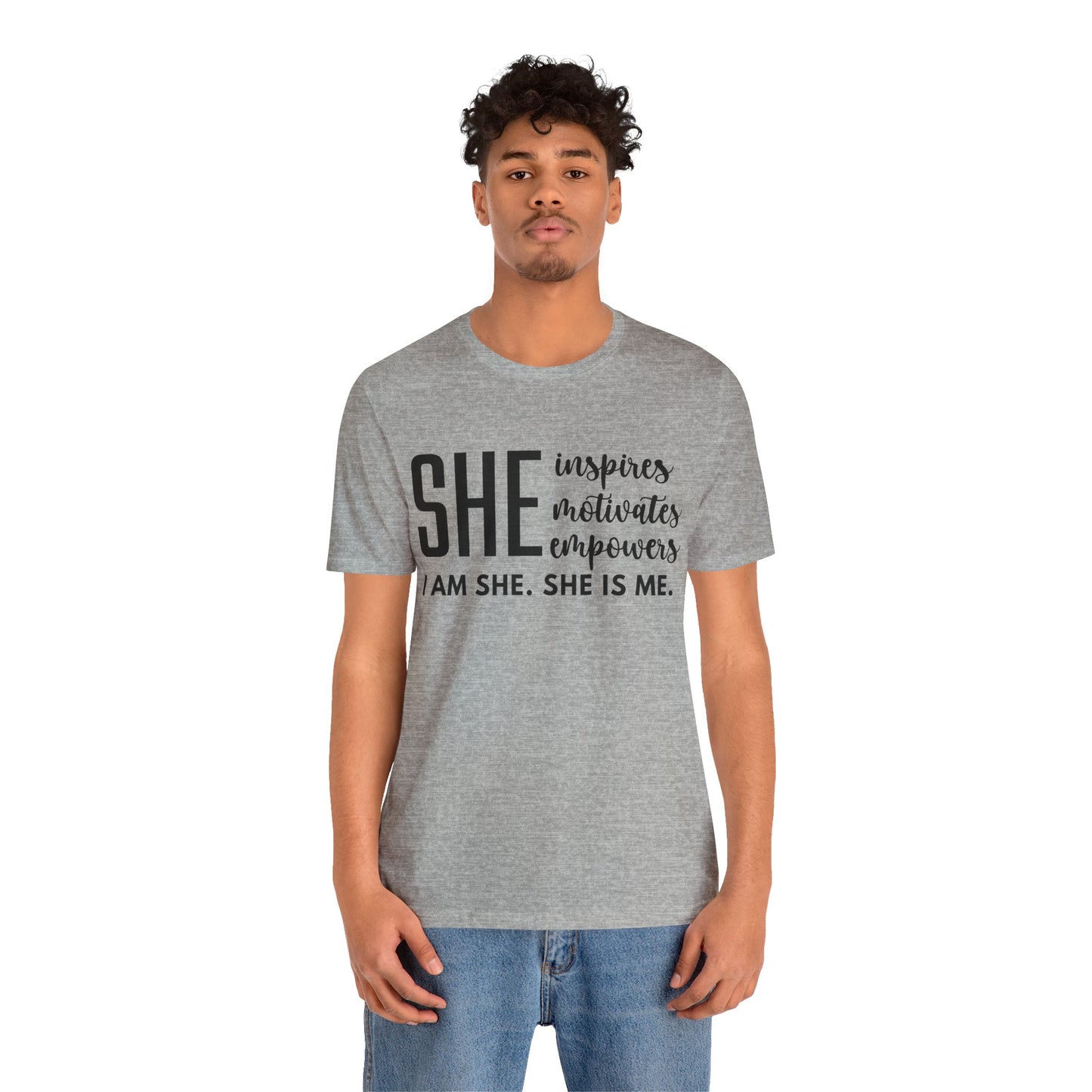 I am she Short Sleeve Tee