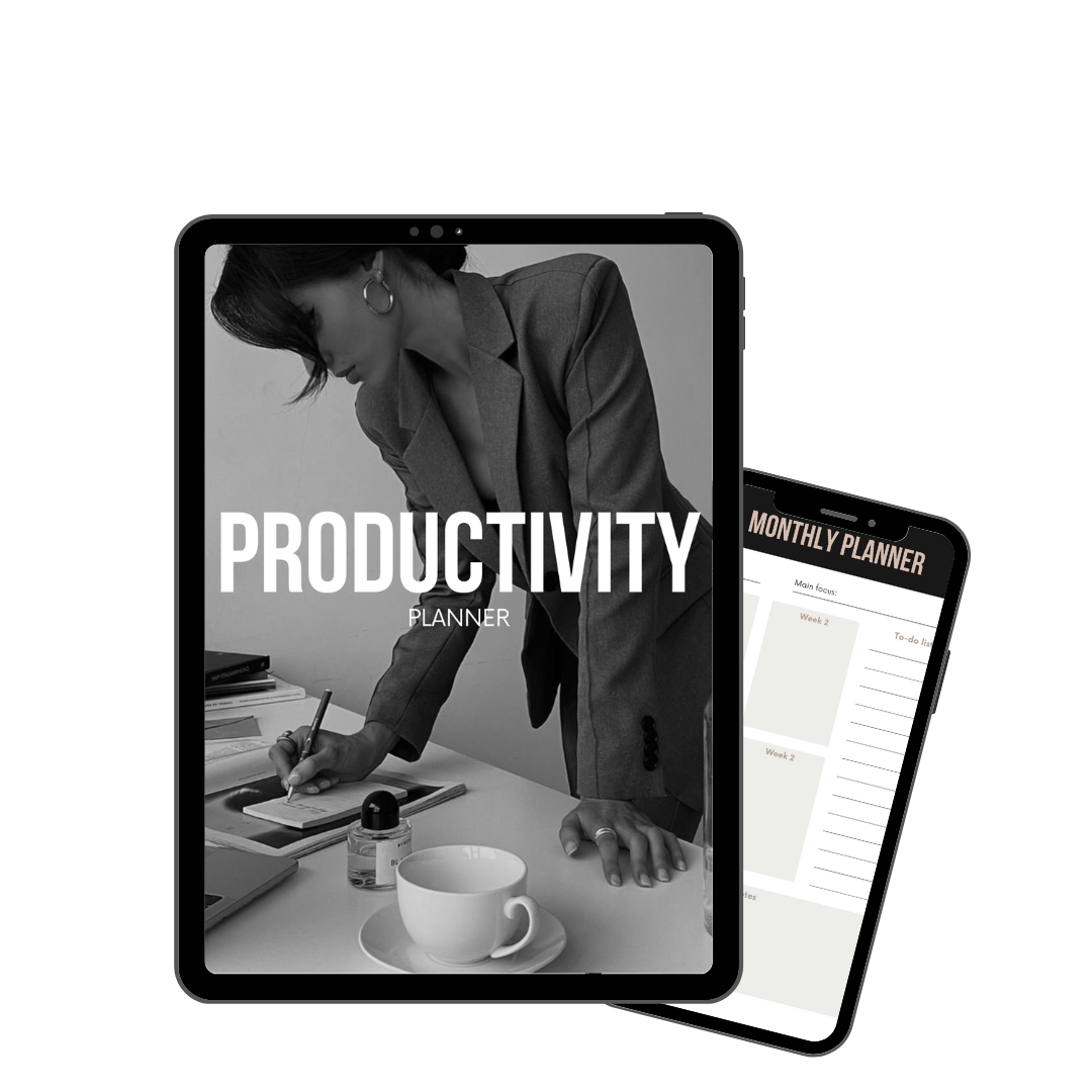 Productivity Planner | Organize, Prioritize, and Achieve Your Goals