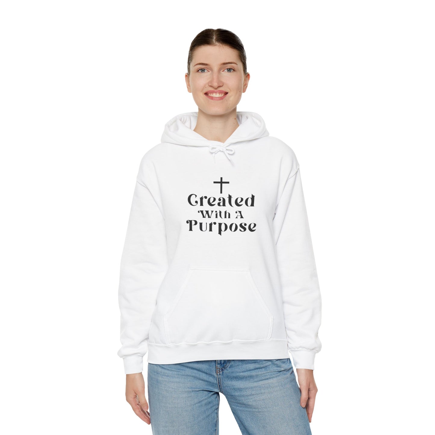 Created with a purpose Sweatshirt