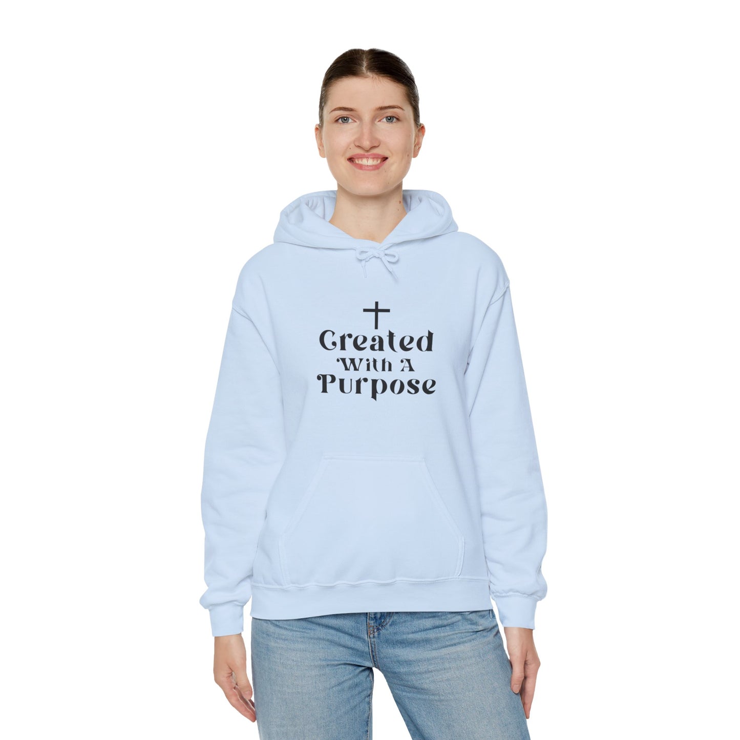 Created with a purpose Sweatshirt