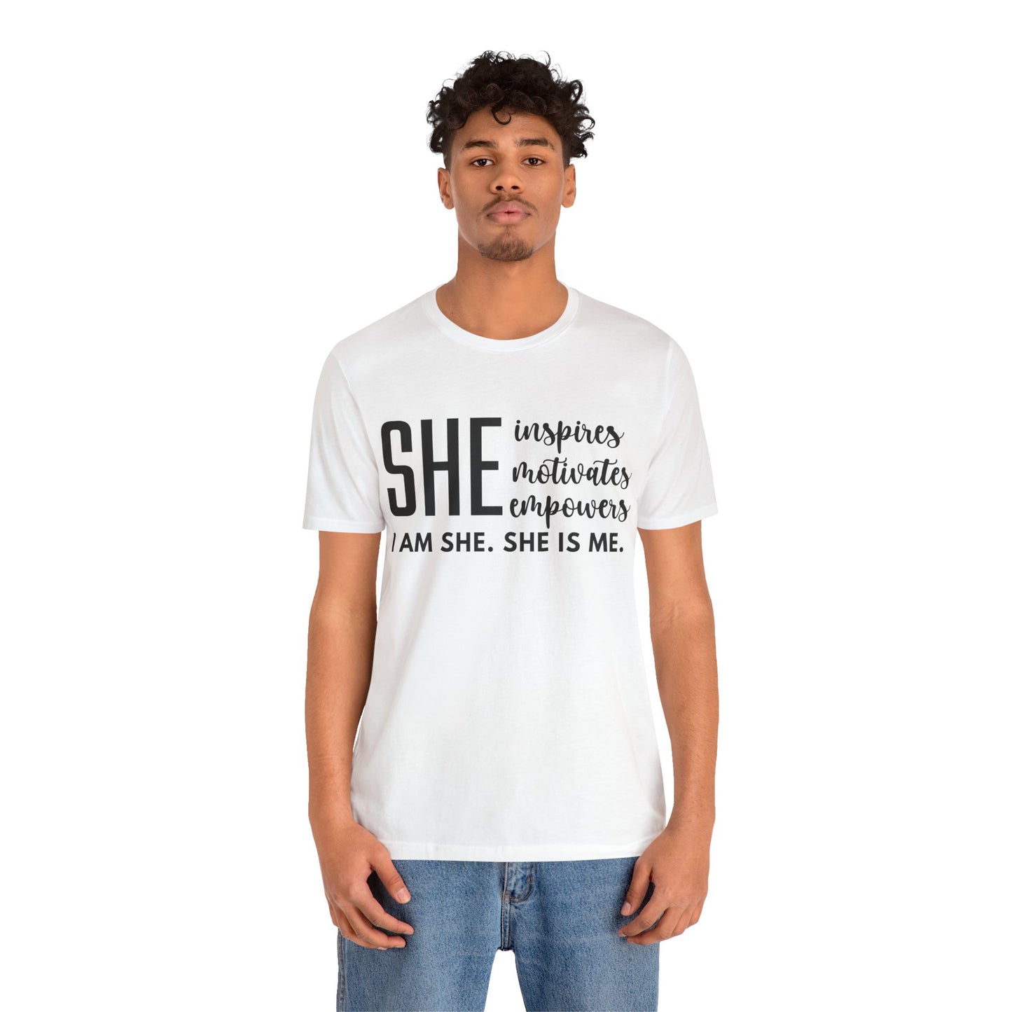 I am she Short Sleeve Tee