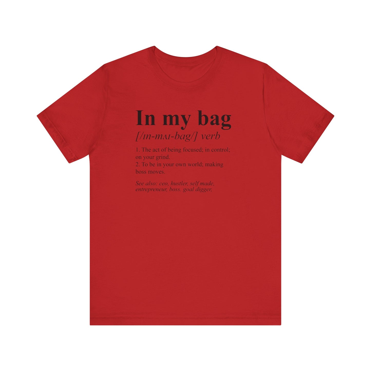 In my bag Short Sleeve Tee