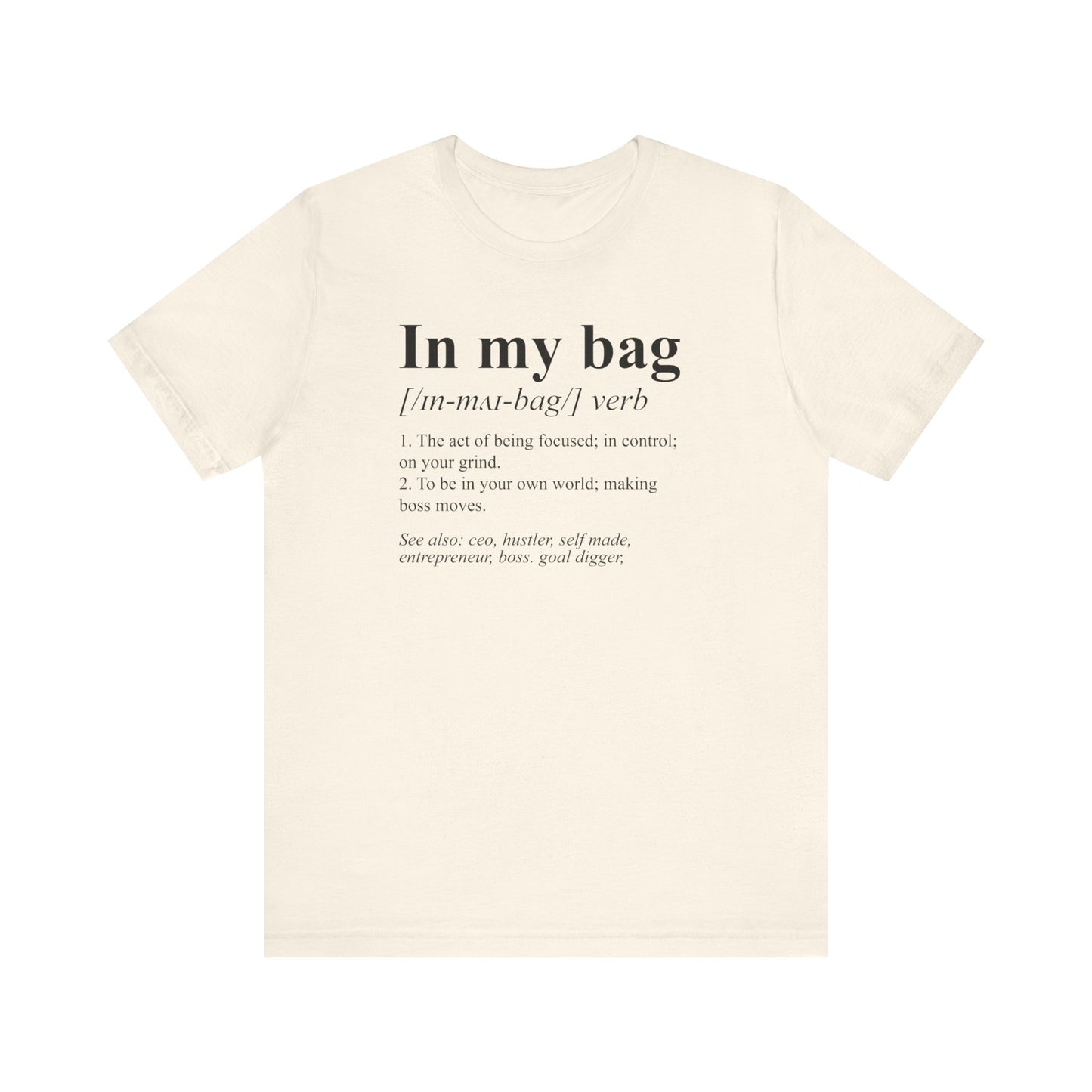 In my bag Short Sleeve Tee