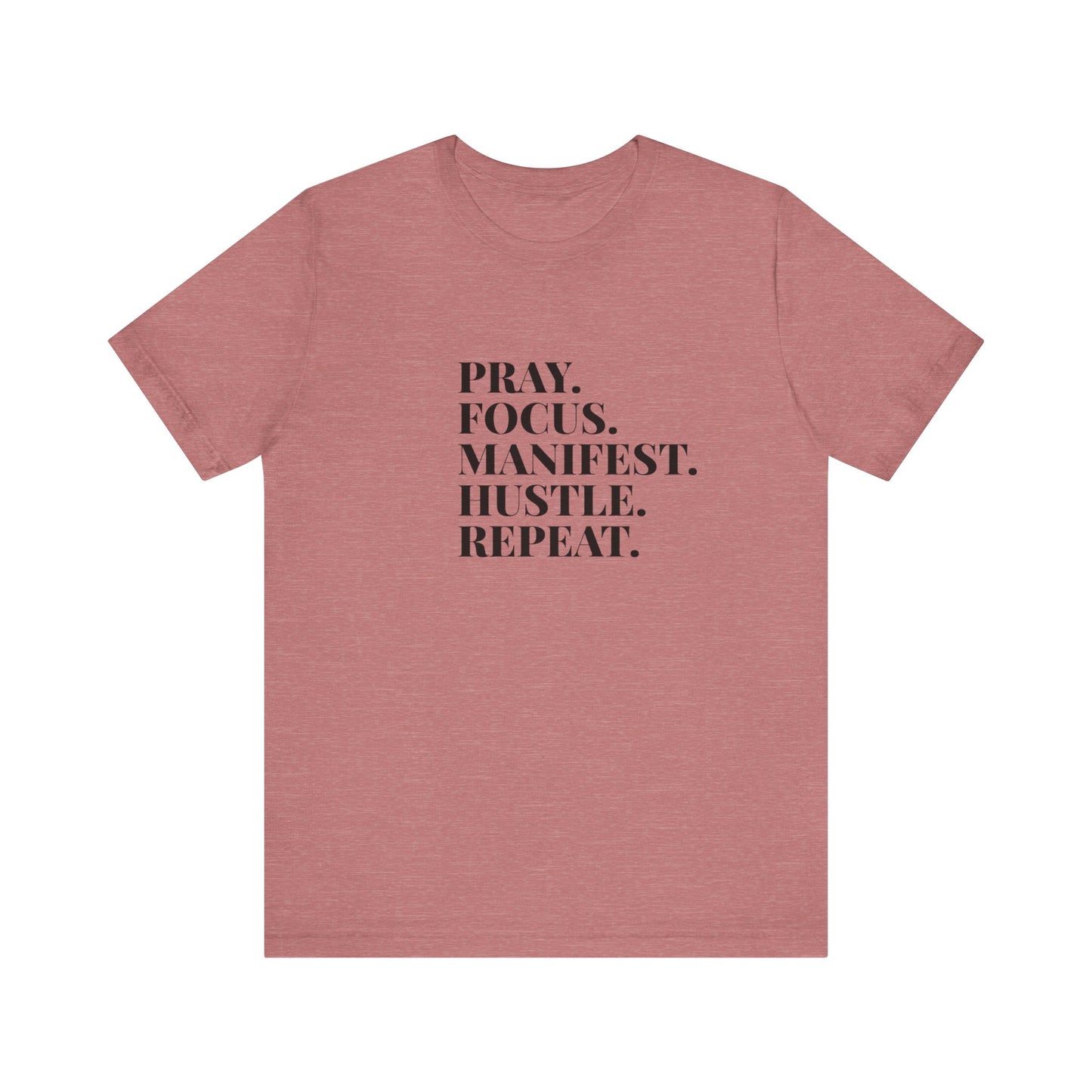 Pray and focus Sleeve Tee