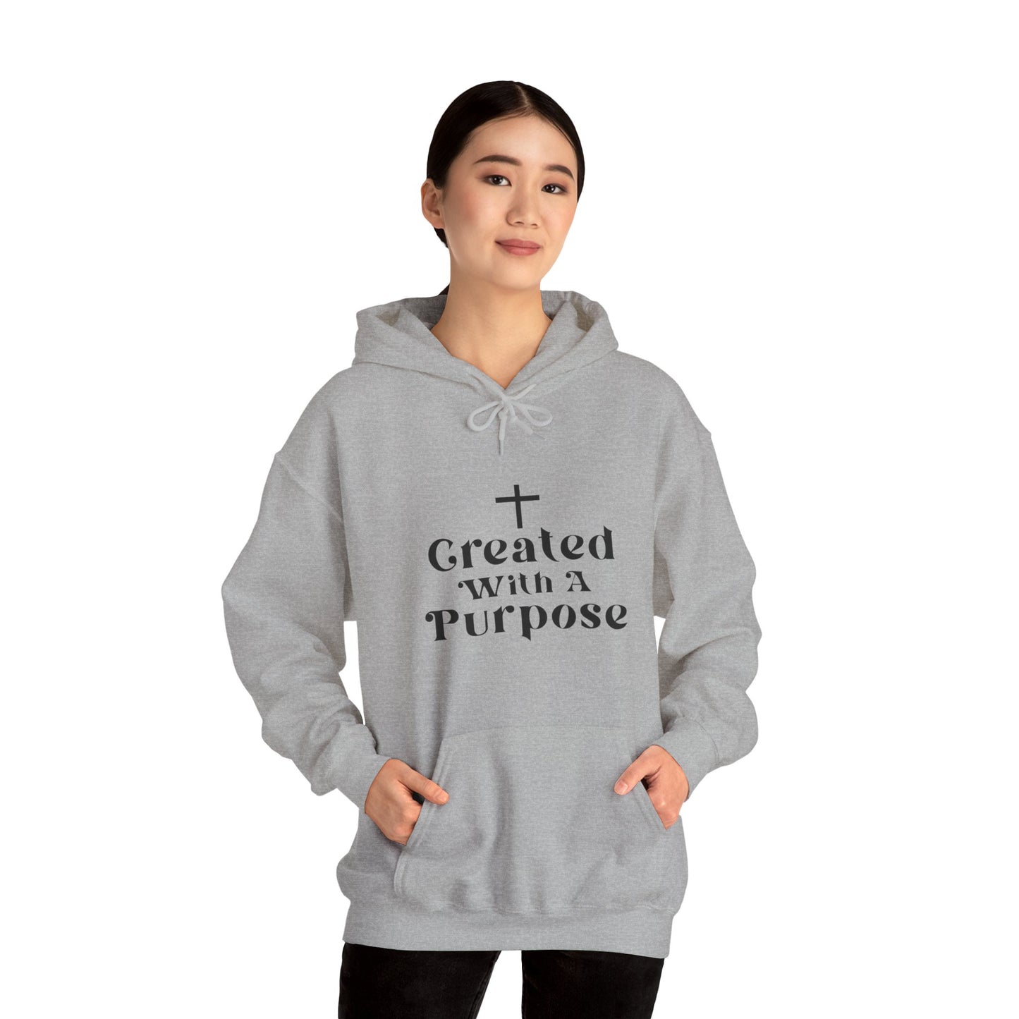 Created with a purpose Sweatshirt