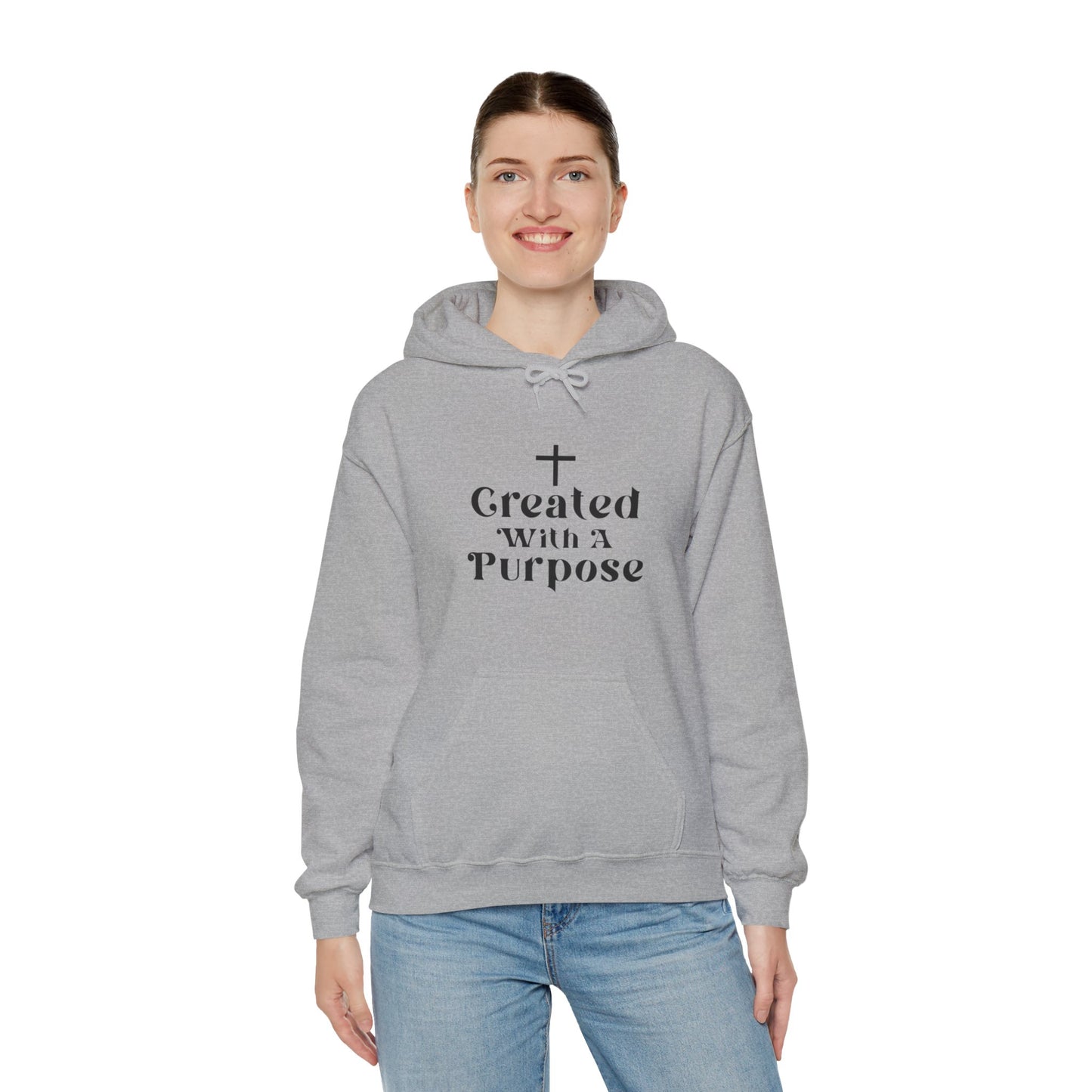 Created with a purpose Sweatshirt