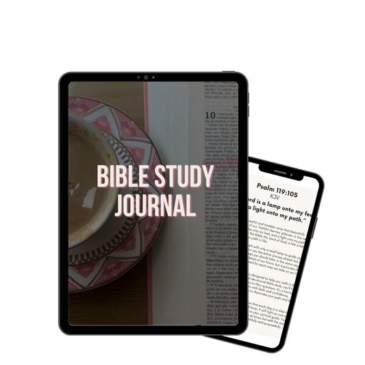 Digital Bible Study Journal | Faith Planner & Devotional Workbook